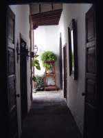 Corridor, Merchant house, Teguise, Lanzarote.