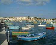 Marsaxlokk Harbour, Malta.