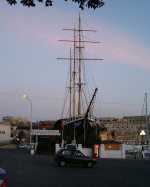 Dusk of the Black Pearl, Msida Marina, Malta.