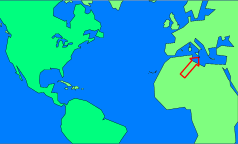 World Map - Malta.